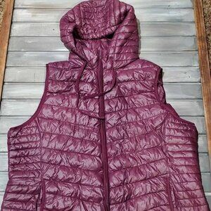 Water-Resistant Activel Puffer Vest Women's XXL Plumberry